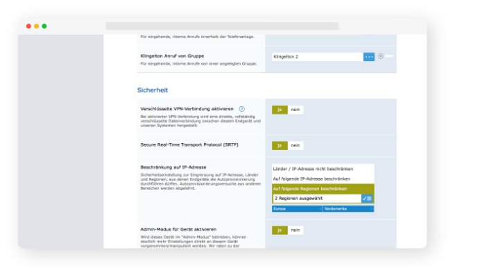 VoIP Anbieter Sicherheit